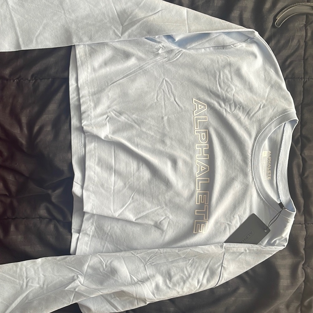 Alphalete long sleeve crop too